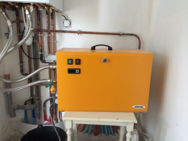 chauffe des chapes liquide 